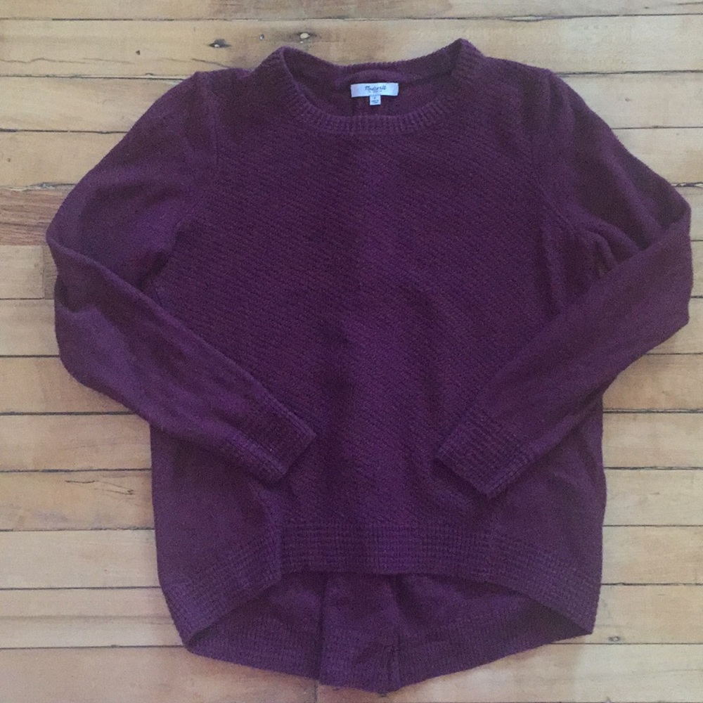Madewell Zip-Back Sweaters